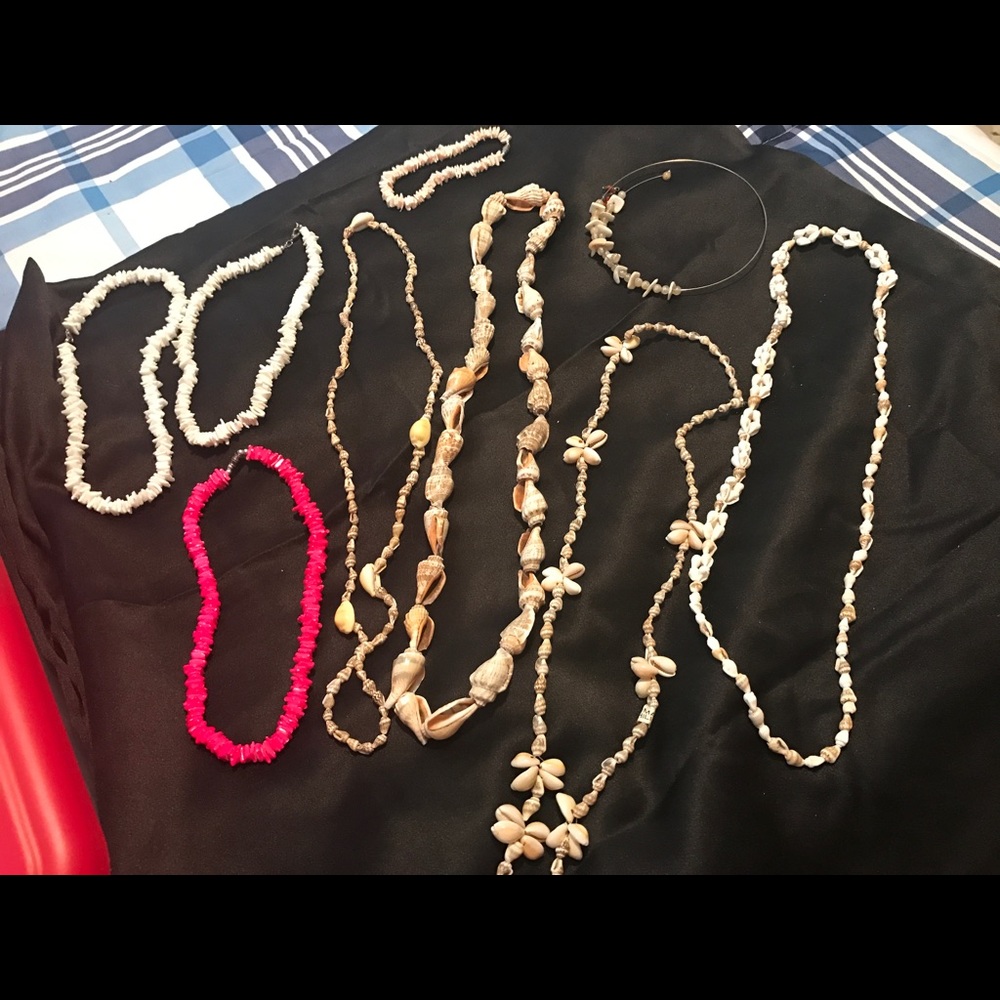 Shell jewelry lot